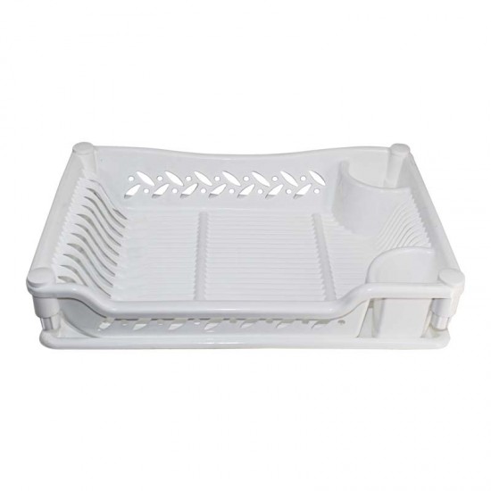 سلة صحون بالصحن ابيض