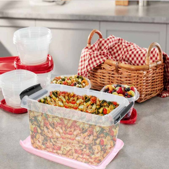 صندوق تخزين كبير ١١ لتر ملون