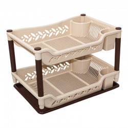 سلة صحون 2 دور مع تبسى بيج