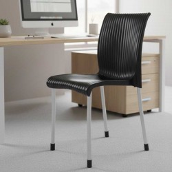 CHAIR ITALY WITHOUT ARMS BLACK