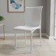 CHAIR ITALY WITHOUT ARM WHITE CHAIR ITALY WITHOUT ARM WHITE