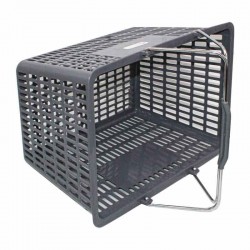 سلة تسوق رصاصي