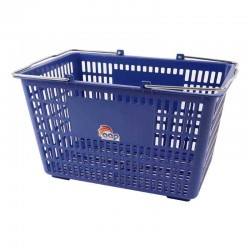 Supermarket Basket Blue