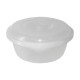 Basin 12 inch With Lid Clear