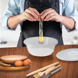 Basin 12 inch With Lid Clear