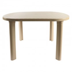 طاولة بيضاوى بيج
