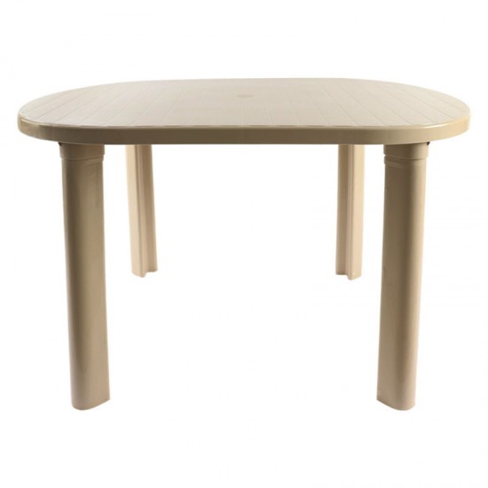 طاولة بيضاوى بيج