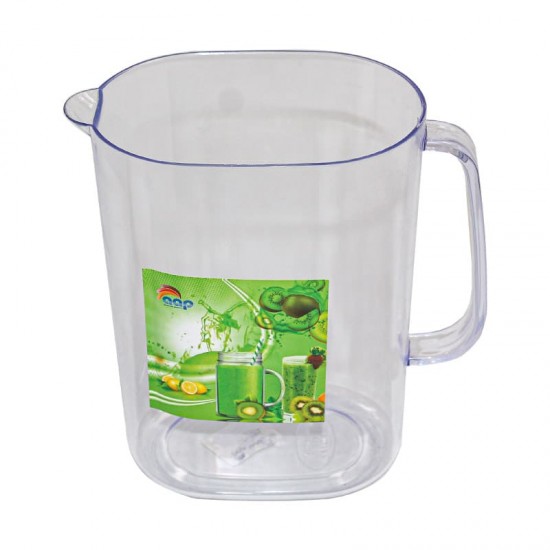 جك كريستال بيضاوي + 3 كاسات