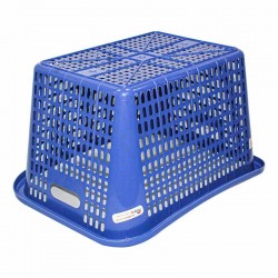 سلة غسيل مستطيلة ملون