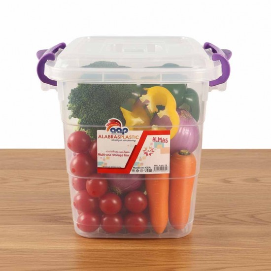 STORAGE BOX ALMAS 10 LTR CLEAR