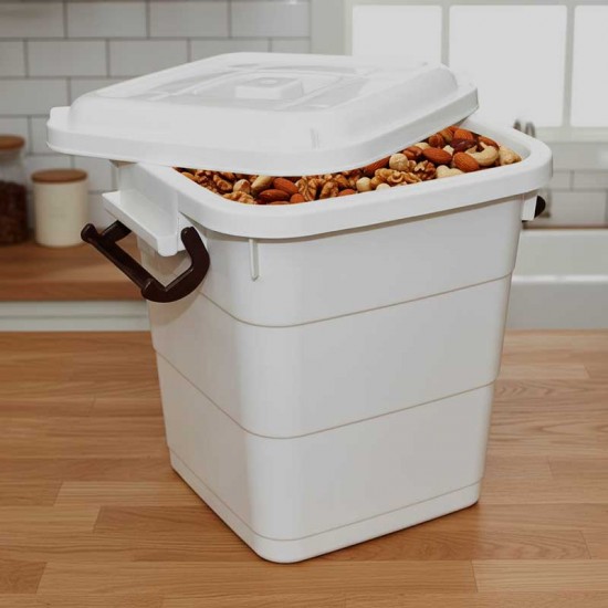 STORAGE BOX ALMAS  20 LTR WHITE