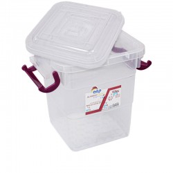 STORAGE BOX ALMAS 45 LTR. CLEAR