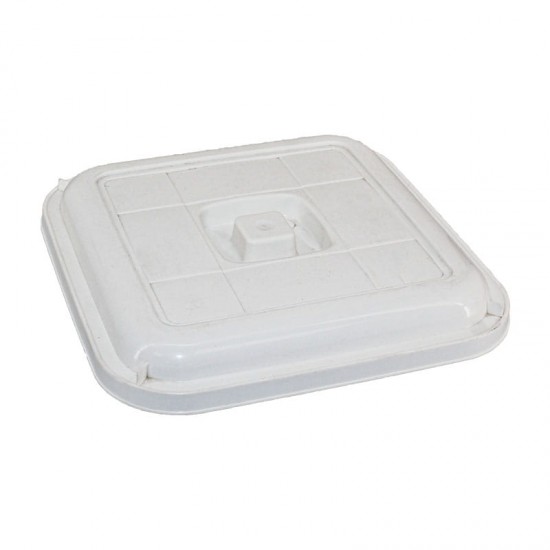 صندوق الماس مربع 85 لتر ابيض