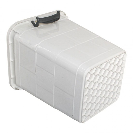 صندوق الماس مربع 85 لتر ابيض