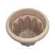 Flower pot round 35 cm Beige