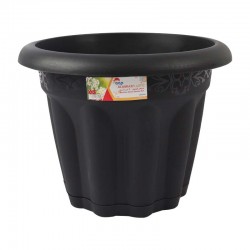 Flower pot round 35 cm Black Flower pot round 35 cm Black