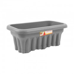 مركن مستطيل 40 سم رصاصي