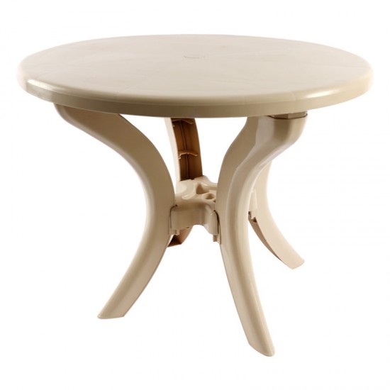 TABLE SYRIAN ROUND BEIGE