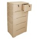 SHANTO DRAWER 4+2 LAYER BEIGE