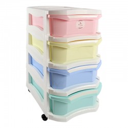 DRAWER AMWAJ 4 LAYER ASSORTED COLOR