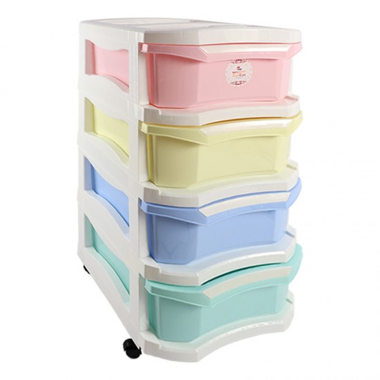 DRAWER AMWAJ 4 LAYER ASSORTED COLOR