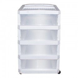 درج امواج 4 دور أبيض + شفاف