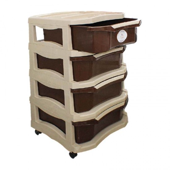 درج امواج 4 دور بيج × بني