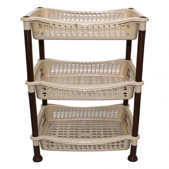 سلة خضار مستطيل الشام  3دور بيج