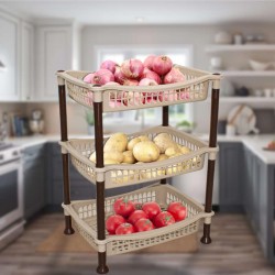 سلة خضار مستطيل الشام  3دور بيج