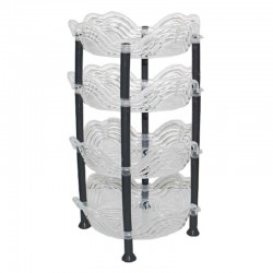 سلة ارجوان 4 دور شفاف