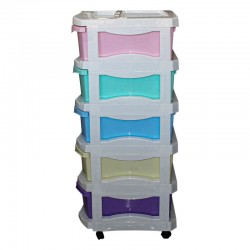 DRAWER AMWAJ 5 LAYER ASSORTED COLORS
