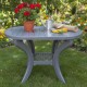 TABLE OVAL CURVE LEGES GRAY TABLE OVAL CURVE LEGES GRAY