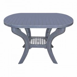 طاولة بيضاوي رصاصي