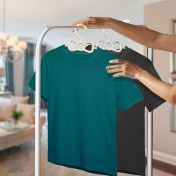 طقم علاقة ملابس فينكة  ملون ٤ حبة