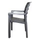 CADERA CHAIR WOODEN STYLE GRAY