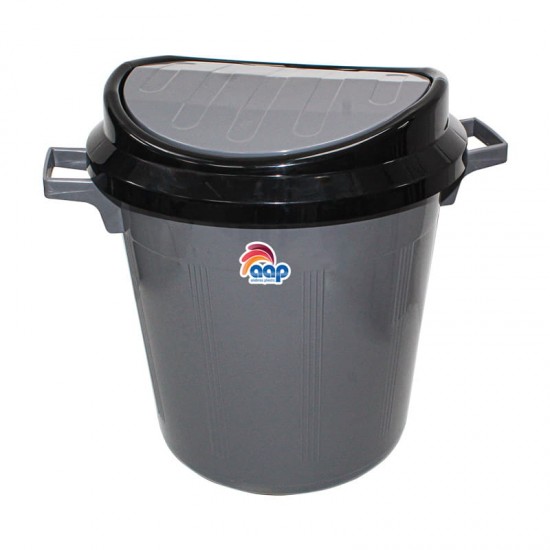 سطل 85 لتر مروحى رصاصي