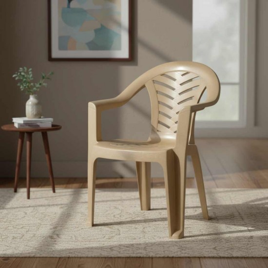 CHAIR AL-TAJ WAVE BEIGE