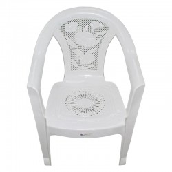 CHAIR AL TAJ SUNFLOWER WHITE