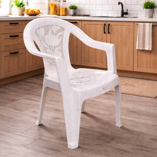 كرسى كبير -8 أبيض ناصع