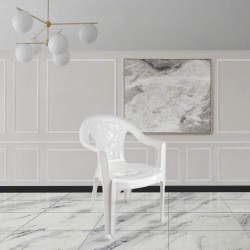 CHAIR AL TAJ SUNFLOWER WHITE