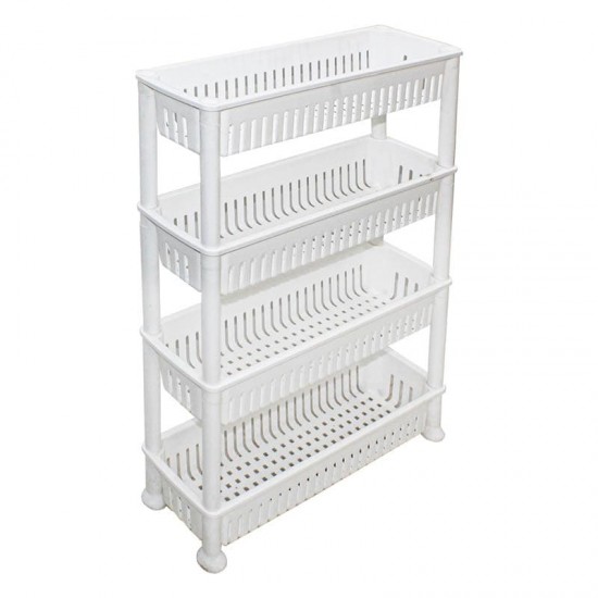 سلة مودرن 4 دور ابيض