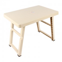 FOLDING TABLE LONG LEG BEIGE