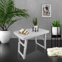 طاولة ارجل طويل أبيض