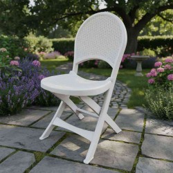 كرسي بلاج ابيض