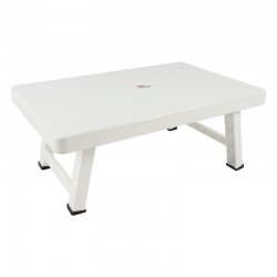 FOLDING TABLE SHORT LEG WHITE