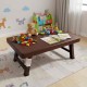 FOLDING TABLE SHORT LEG BROWN