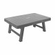 FOLDING TABLE SHORT LEG GRAY