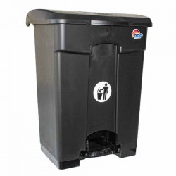 برميل بدعسة كلينا ٧٠ لتر أسود