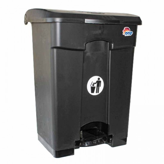 برميل بدعسة كلينا ٧٠ لتر أسود