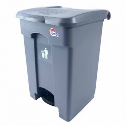 برميل بدعسة كلينا ٧٠ لتر رصاصي